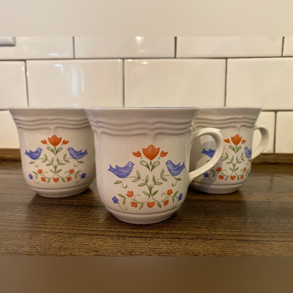 Vintage Stoneware Mugs